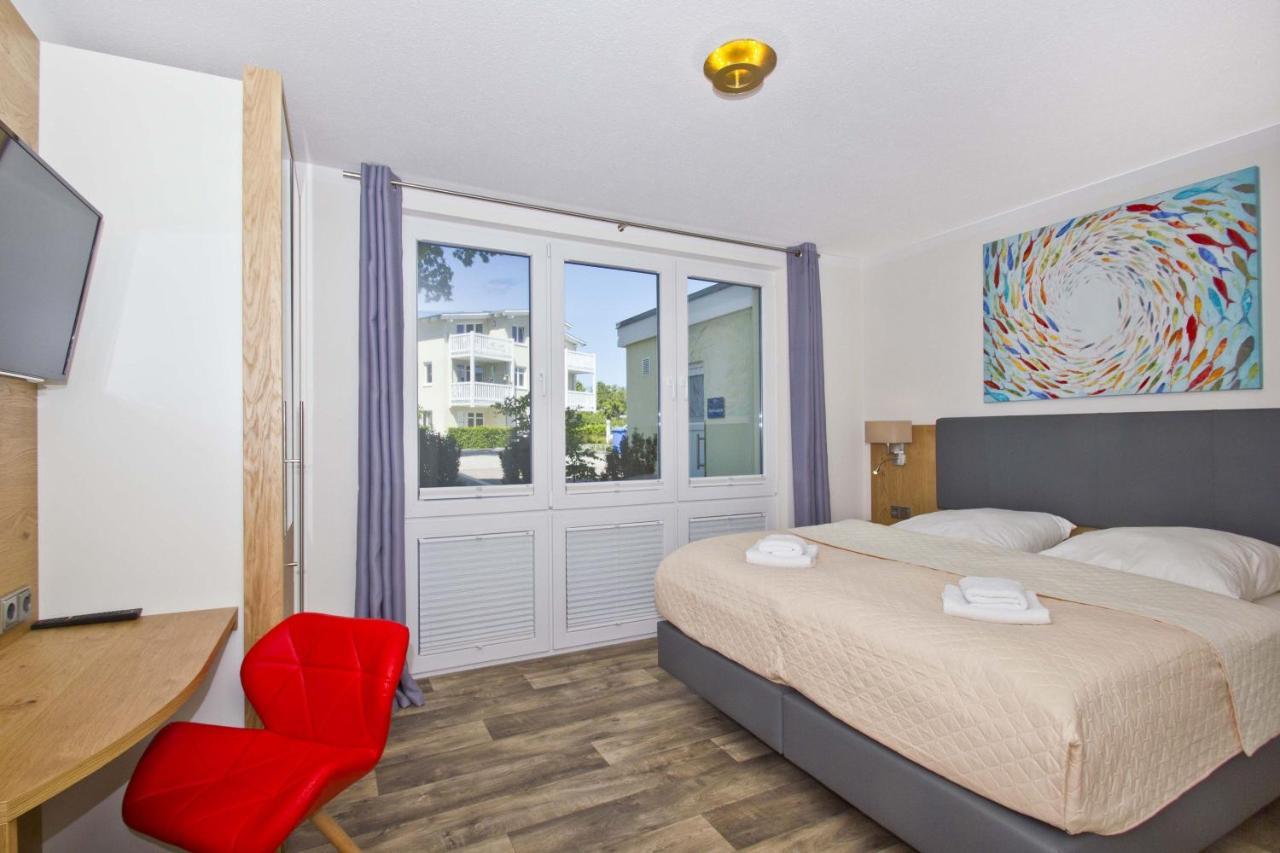 Mit Meerblick Und Terrasse, Gratis Nutzung Vom Ahoi Erlebnisbad Und Sauna In Sellin - Meeresblick Fewo 68 Goehren  Extérieur photo