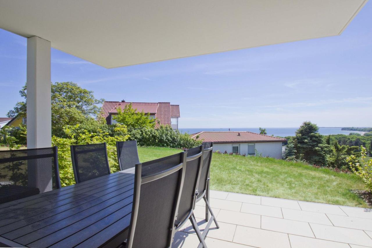 Mit Meerblick Und Terrasse, Gratis Nutzung Vom Ahoi Erlebnisbad Und Sauna In Sellin - Meeresblick Fewo 68 Goehren  Extérieur photo